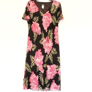 Jones New York 100% Silk Dress Size 16